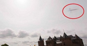 UFO a kastély felett?