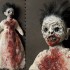 Érdekes szörnyeget babák egy művésztől