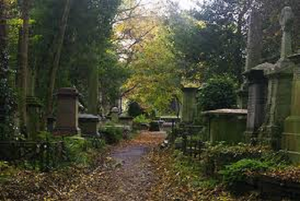 Highgate-Cemetery.-London