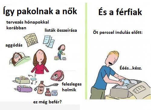 14 eget rengető különbség a férfiak és nők között