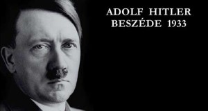 ADOLF HITLER BESZÉDE 1933