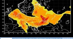 Így terjedt a csernobili atomfelhő 1986-ban